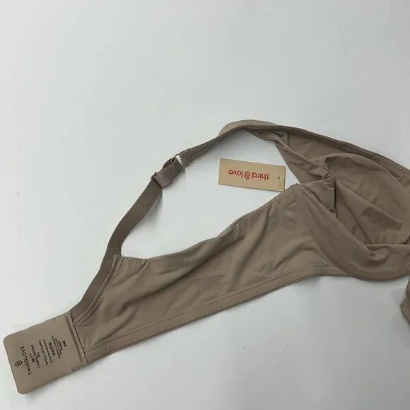 NEW Third Love Classic Unlined Bra Women’s Size 44B Taupe ThirdLove - Picture 9 of 9